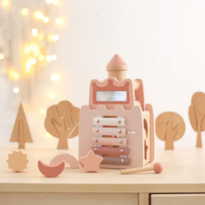 Montessori fejlesztő játék - kastély