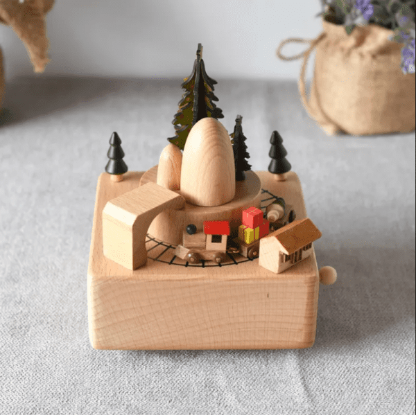 BabySurprise zenélő dobozka - téli vonat - Image 3