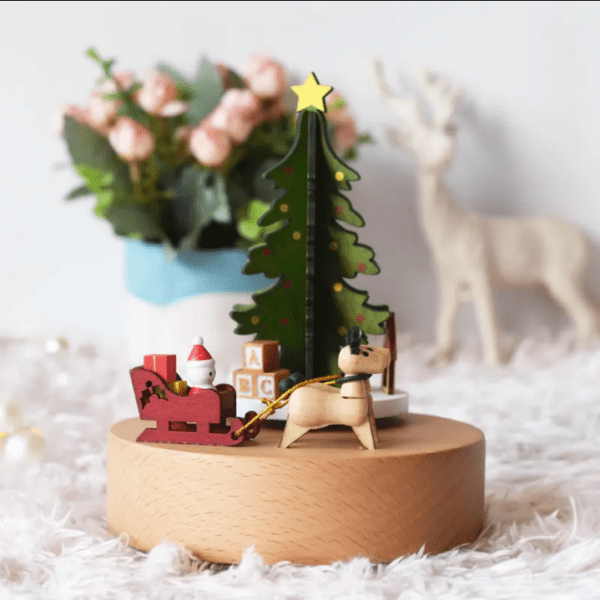 BabySurprise zenélő dobozka - Mikulás szán