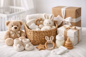 Babalátogató ajándékötletek újszülöttnek
